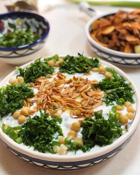 Eggplant Fatteh فتة باذنجان