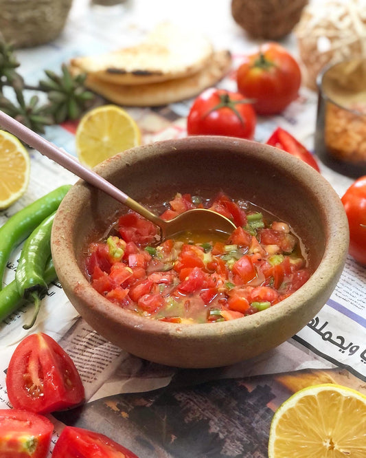 Palestinian Daqqa salad