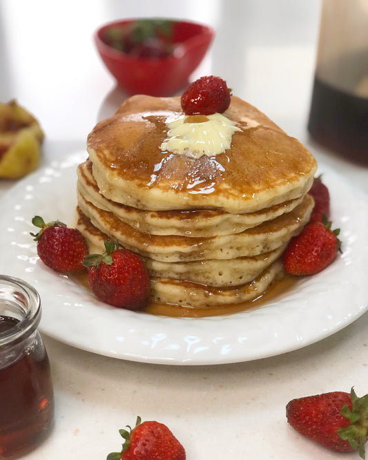soft fluffy pancakes