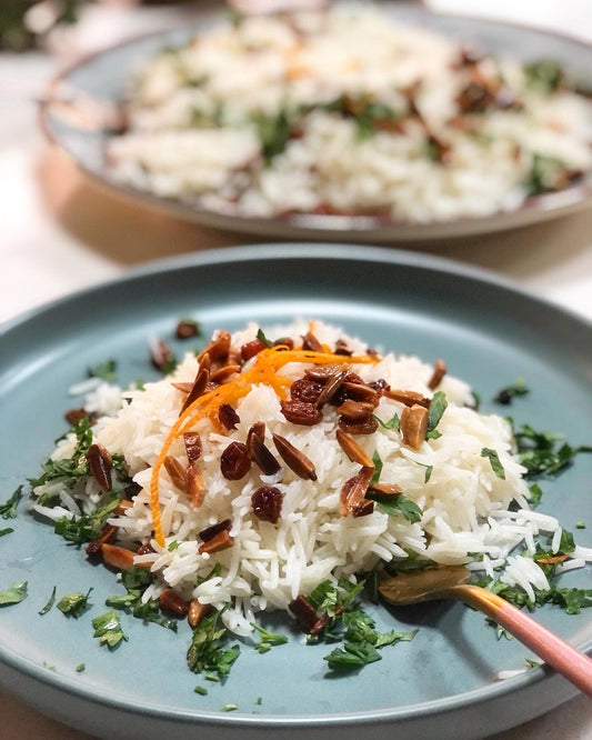 White Rice الرز الابيض