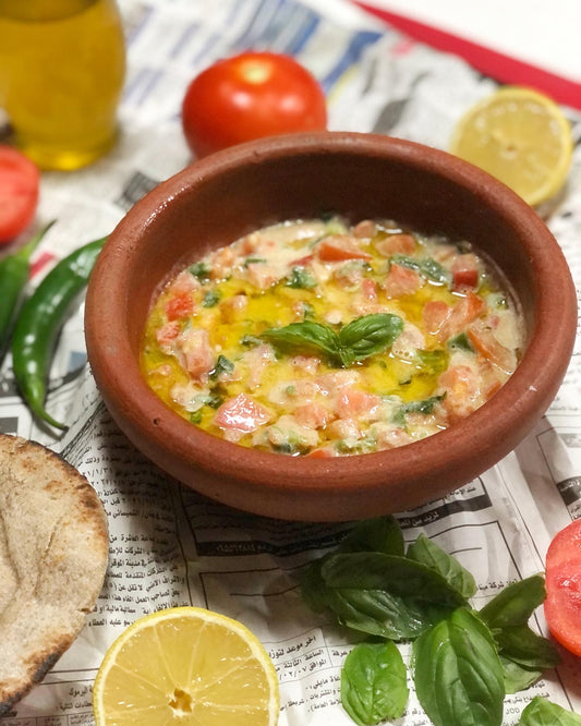 Palestinian Tahini Salad سلطة الطحينة الفلسطينية