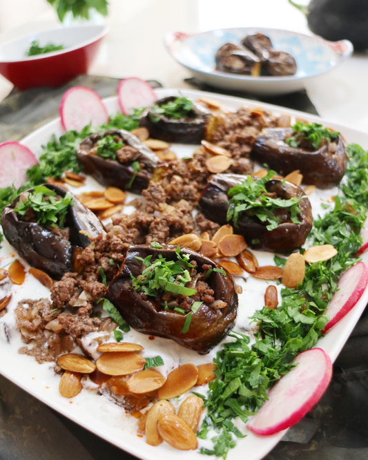 Eggplant Fatteh فتة الباذنجان