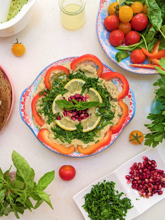 Eggplant Mutabbal متبل باذنجان