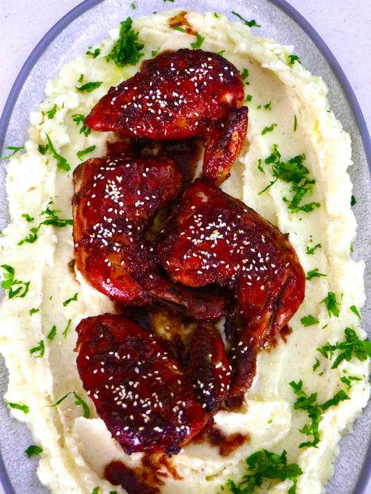soy sauce and honey chicken دجاج بالصوي صوص والعسل