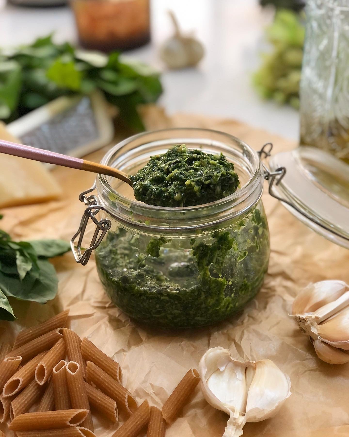 Pesto بيستو – Sallycooksart