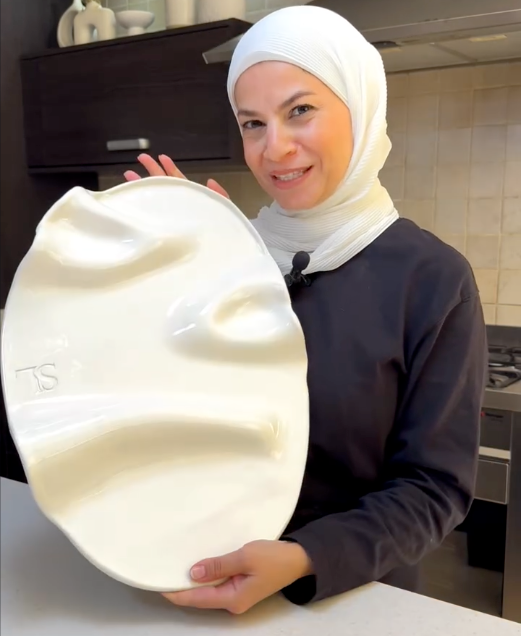 Silk Blanc - The White Silk Plate